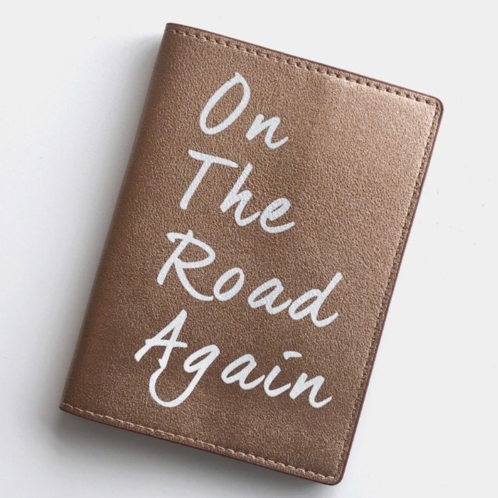 Brand 🆕 Rose Gold Passport Holder